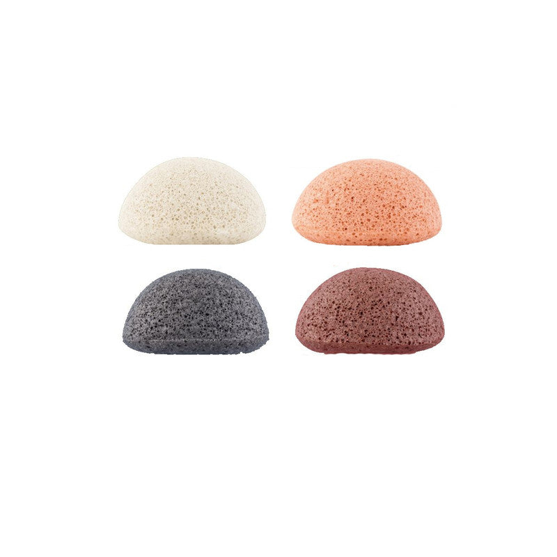 Konjac Natural Sponges- Pink, White, Dark Pink or Black
