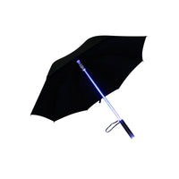 LED Flashlight Umbrella - Black, Red or Blue