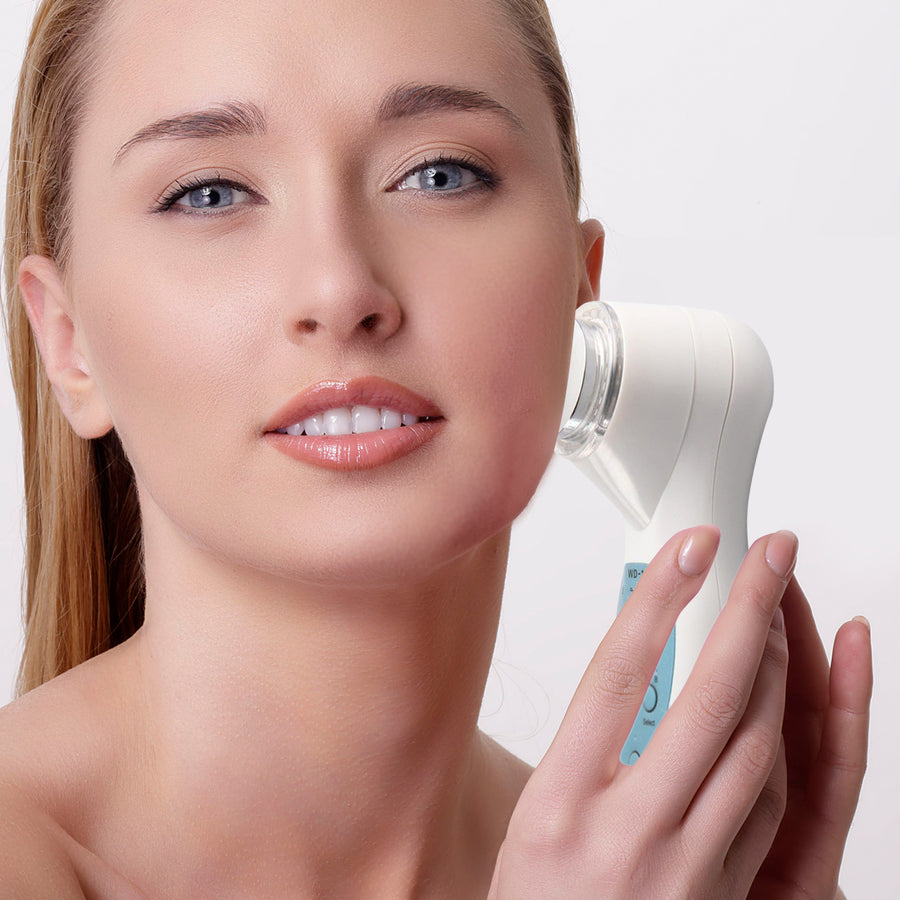 LED Ultrasonic Facial Therapy Device