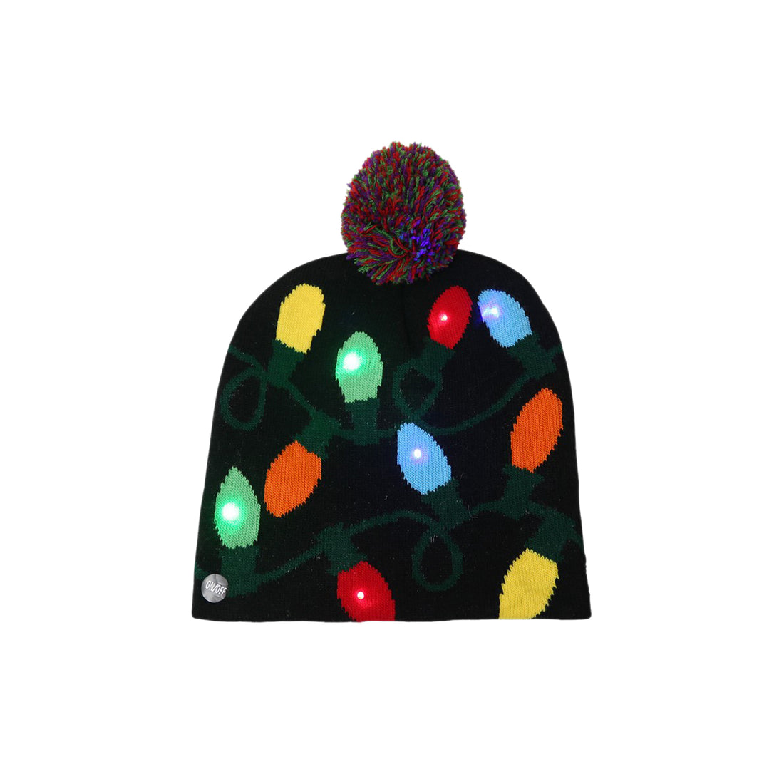 Light-Up Holiday Beanies Christmas Lights Hat