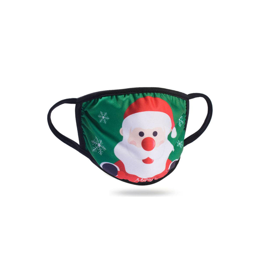 Light Up LED Holiday Face Masks - Santa, Reindeer, Christmas Tree and Ho Ho Ho