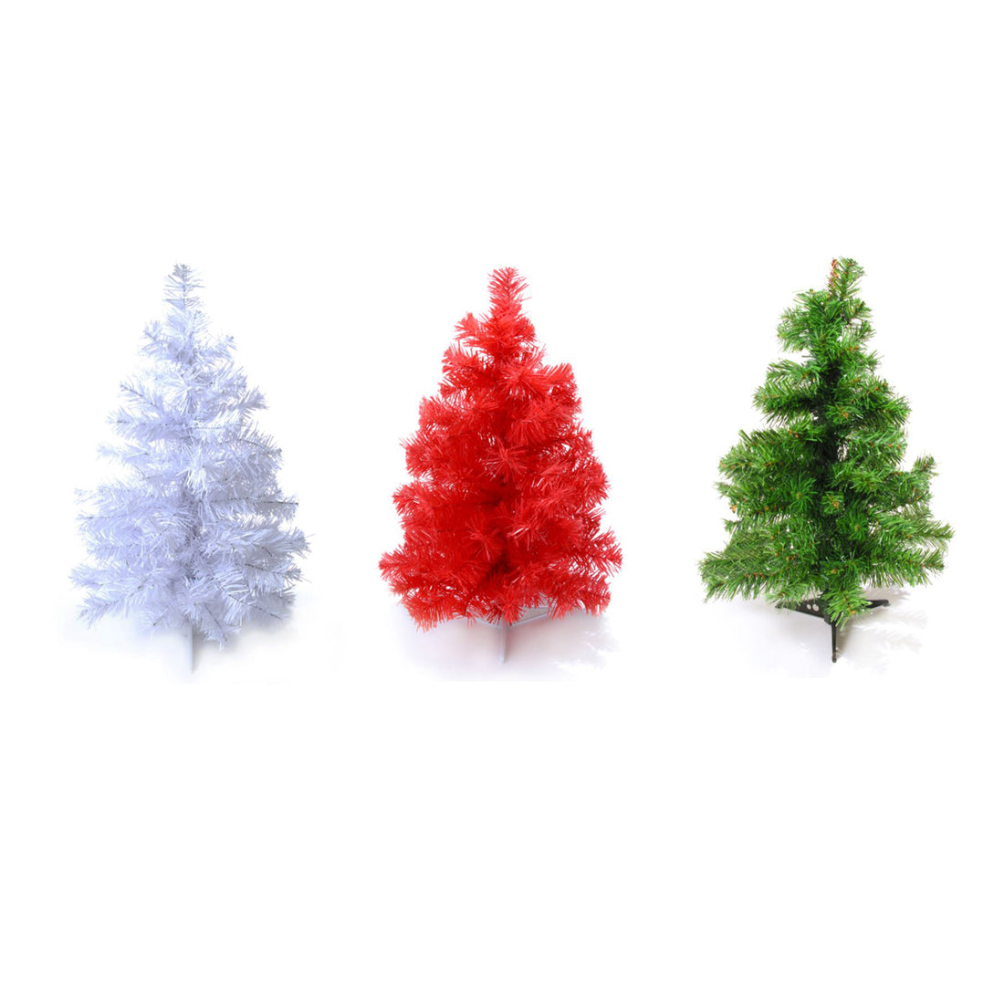 Mini Christmas Tree - Green, Red or White