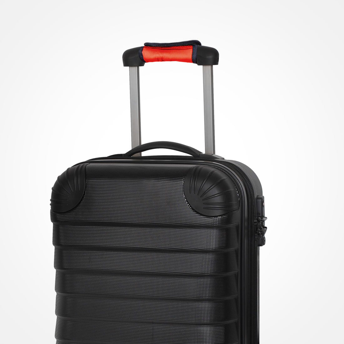 Neoprene Luggage Handle Wrap Grips - 4 Pack - Black, Blue, Red or Yellow