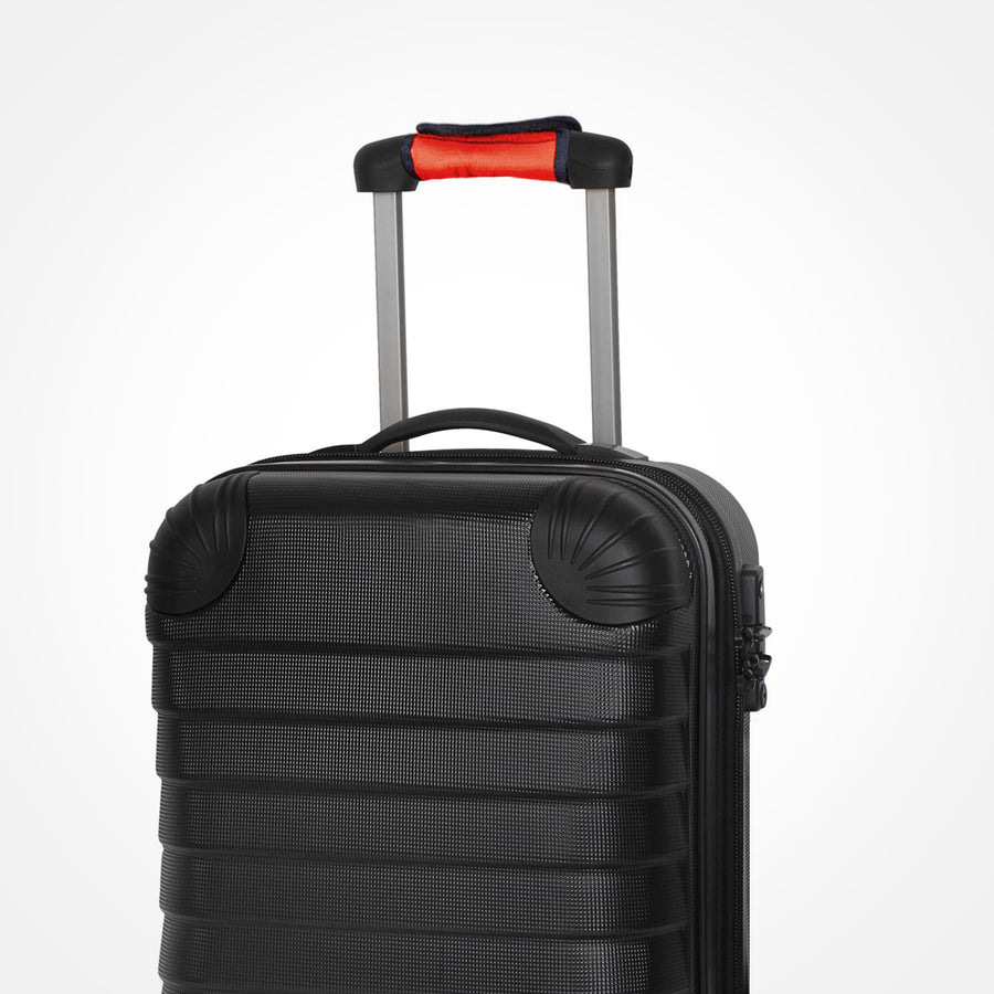 Neoprene Luggage Handle Wrap Grips - 4 Pack - Black, Blue, Red or Yellow