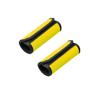 Neoprene Luggage Handle Wrap Grips - 2 Pack - Black, Blue, Red or Yellow