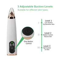 Visual Pore and Blackhead Cleaning Vacuum with Built in Camera