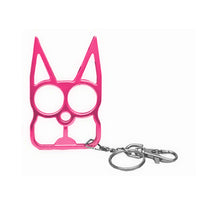 Self Defense Cat Ears Keychain - Black, Gold or Pink