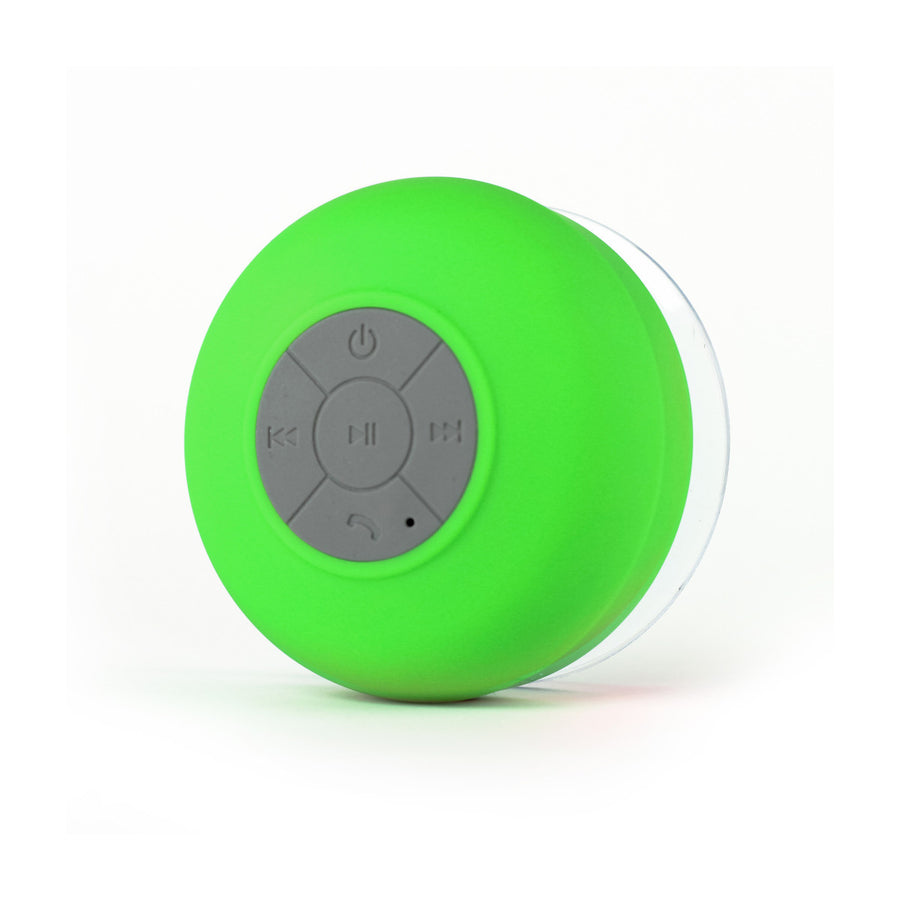 Large Bluetooth Waterproof Shower Speaker- Blue, Pink, Yellow, Black, White or Green