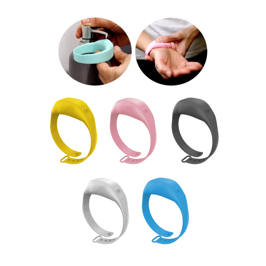 Silicone Liquid Dispensing Wristband -  Variety 5 Pack