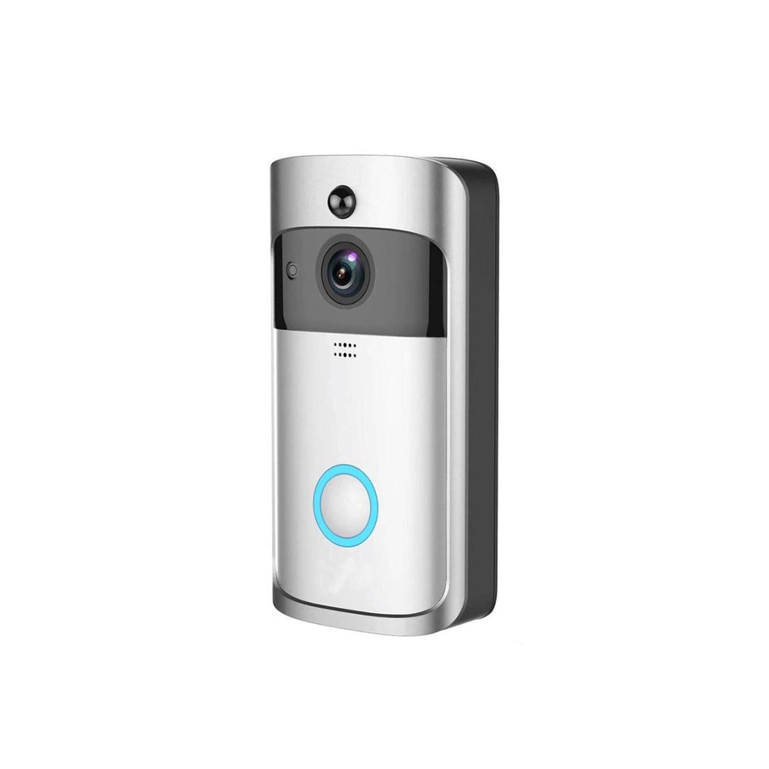 Smart Wireless Doorbell HD 720P WIFI Wireless Video Doorbell - Silver or Black