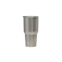 Stainless Steel Tumbler - Silver, Pink Camo, or Green Camo - 20 or 30 oz