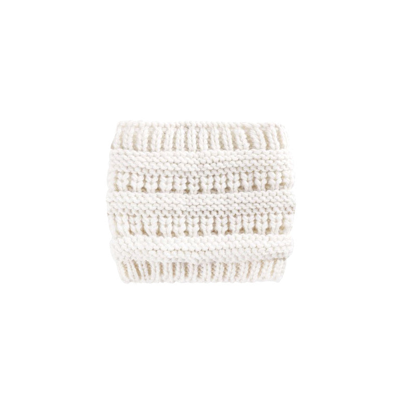 Knit Headwrap - White, Gray, Pink or Green
