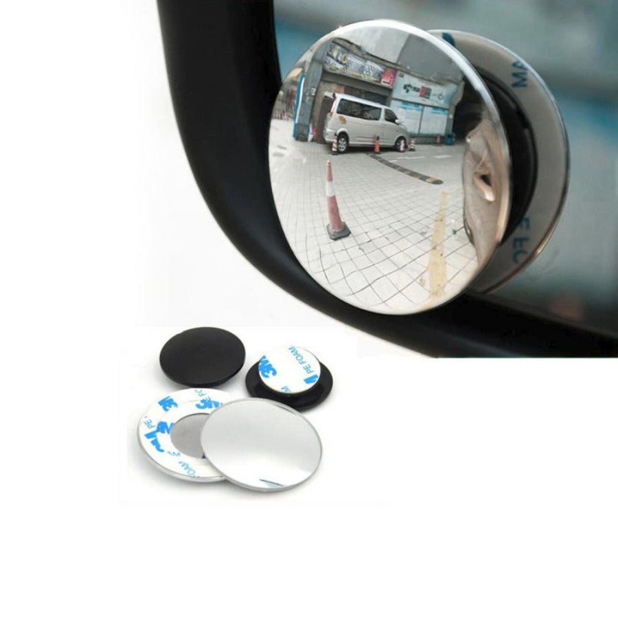 Wide Angle Round Car Blind Spot Mirrors (2-Pack)
