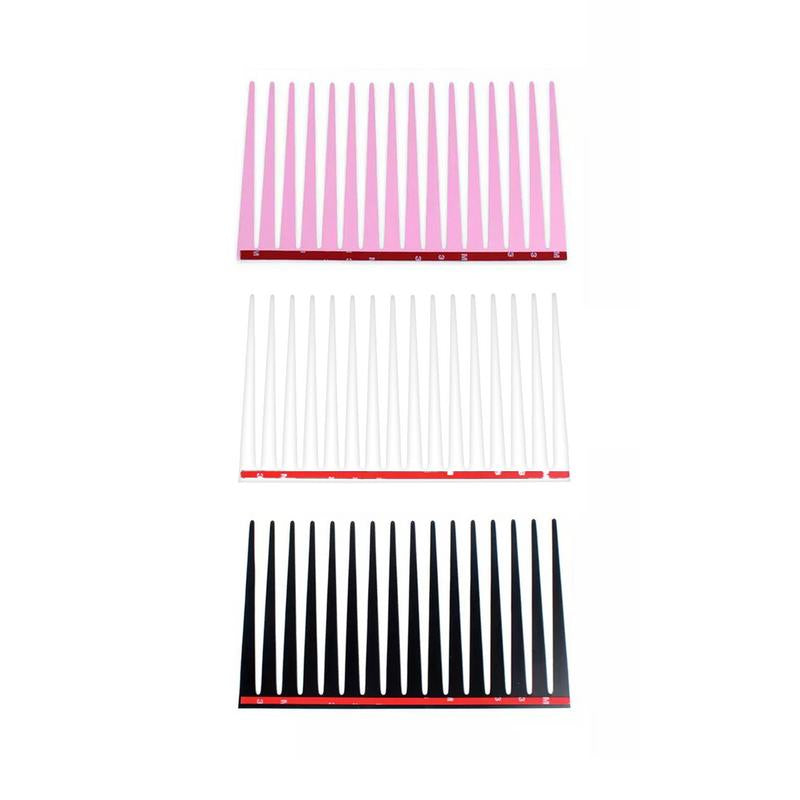 Automotive Headlamp Car Eyelash Decals- Black White or Pink