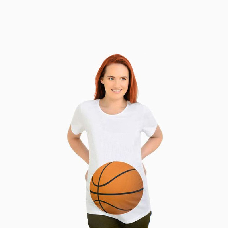 Cute Maternity T-Shirts for your Baby Bump - Basketball Belly and more