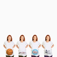 Cute Maternity T-Shirts for your Baby Bump - Basketball Belly and more