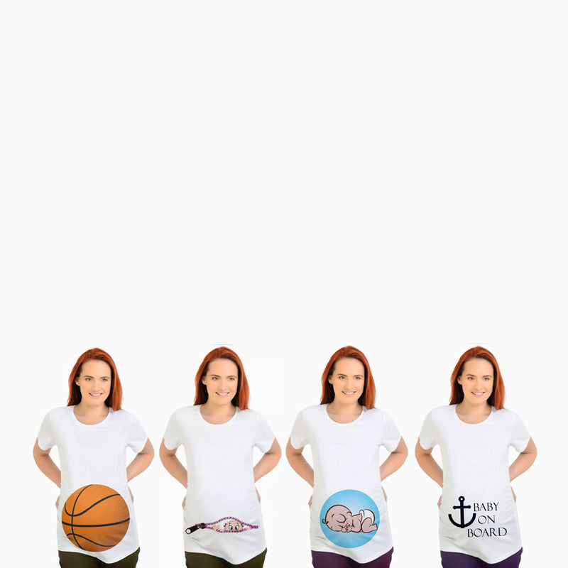 Cute Maternity T-Shirts for your Baby Bump - Basketball Belly and more