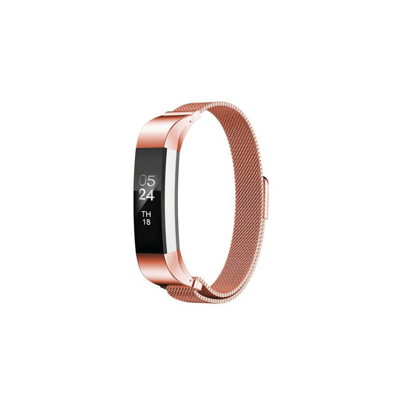 Fitbit Alta Compatible Milanese Loop Band - Purple, Black, Rose Gold or Silver