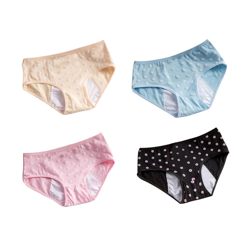 Leakproof Period Panties - Black, Blue, Nude or Pink (2PK)