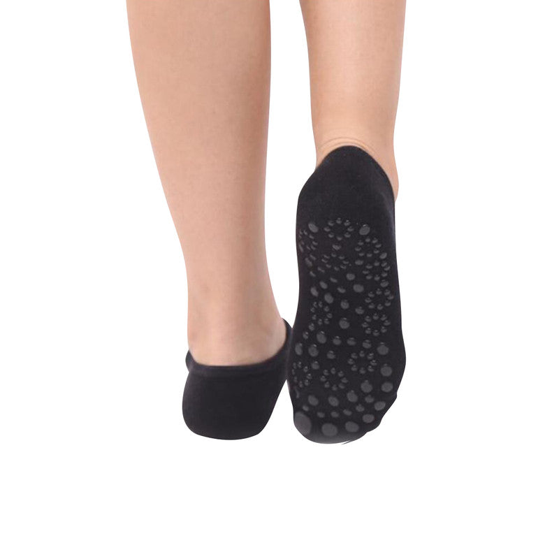 Non Slip Yoga Socks - Black or Pink