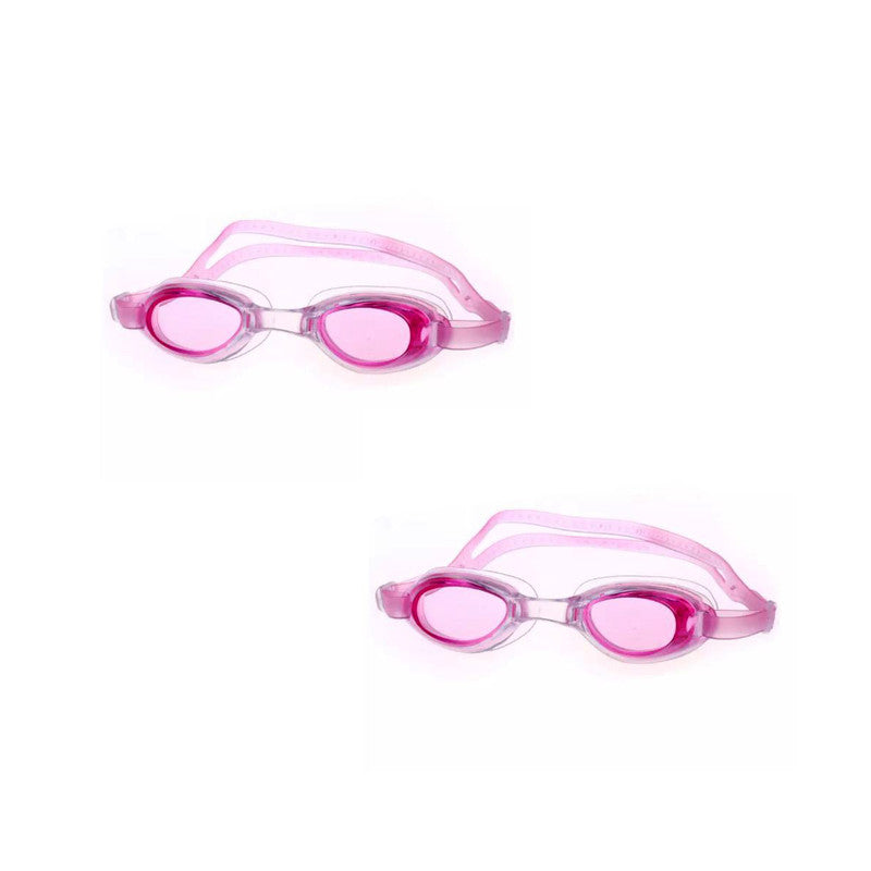 Swim Goggles w UV Protection - Pink, Purple, Blue or Black