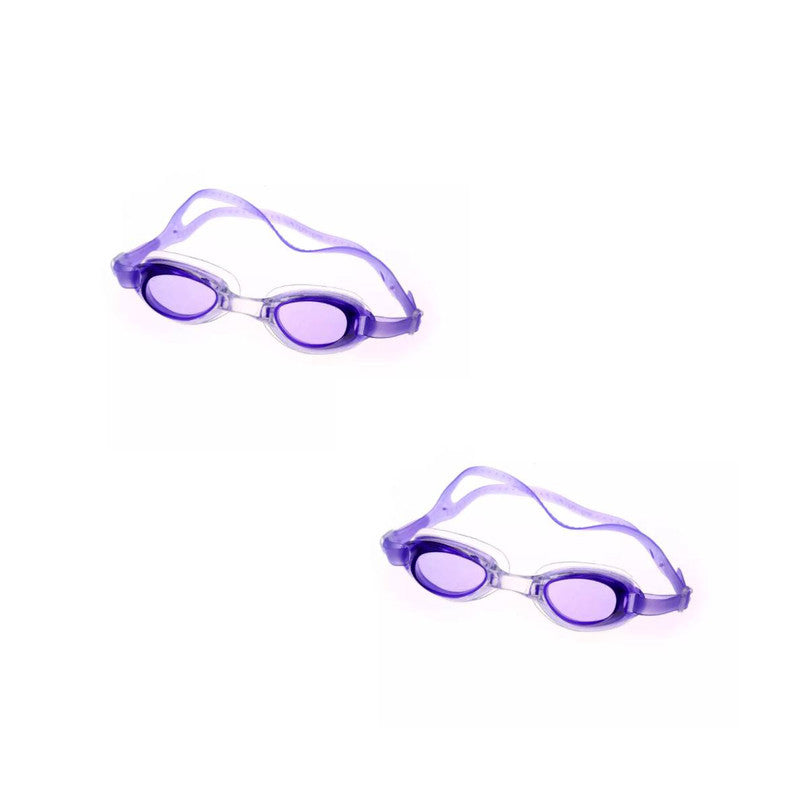 Swim Goggles w UV Protection - Pink, Purple, Blue or Black