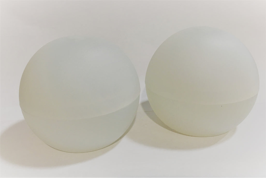 Ice Ball Maker - Round Ice Cube Mold  2 Pack