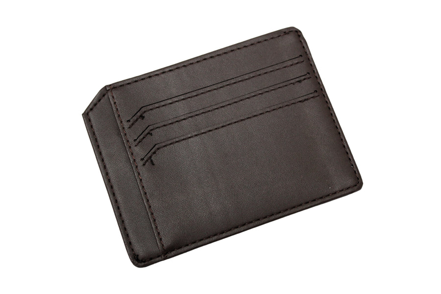 Ultra Slim RFID Blocking Credit Card Holder - Black or Brown