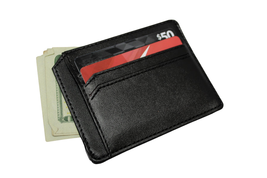 Ultra Slim RFID Blocking Credit Card Holder - Black or Brown