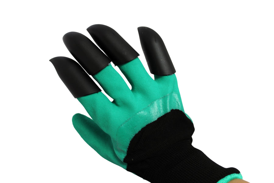 Waterproof  Garden Gloves With Claws For Digging and Planting - 1 Pair