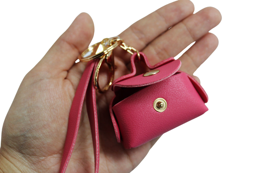 Cartoon Cute Silicone Keychain Women Bag Charm Pendant Key Ring