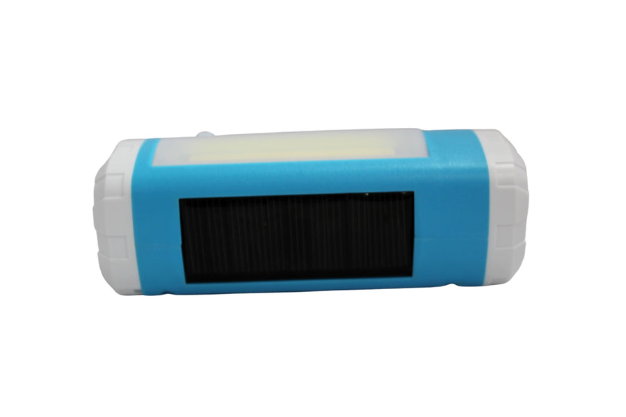 Solar Powered Bluetooth Speaker with Flashlight - Blue or Green