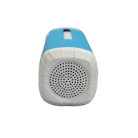 Solar Powered Bluetooth Speaker with Flashlight - Blue or Green