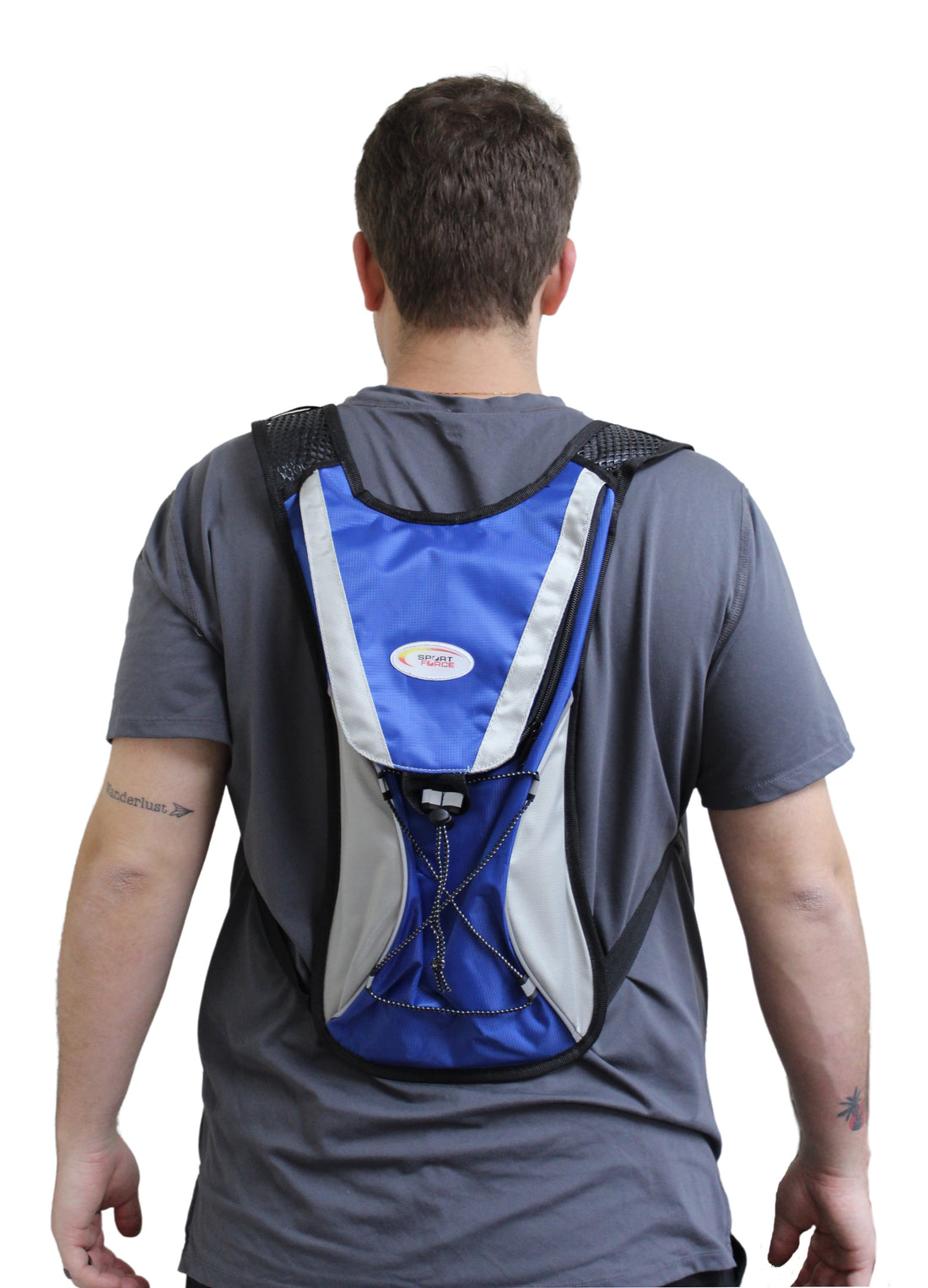 Sport Force Multi Function Hydration Backpack - Black, Red, Orange, Green or Blue