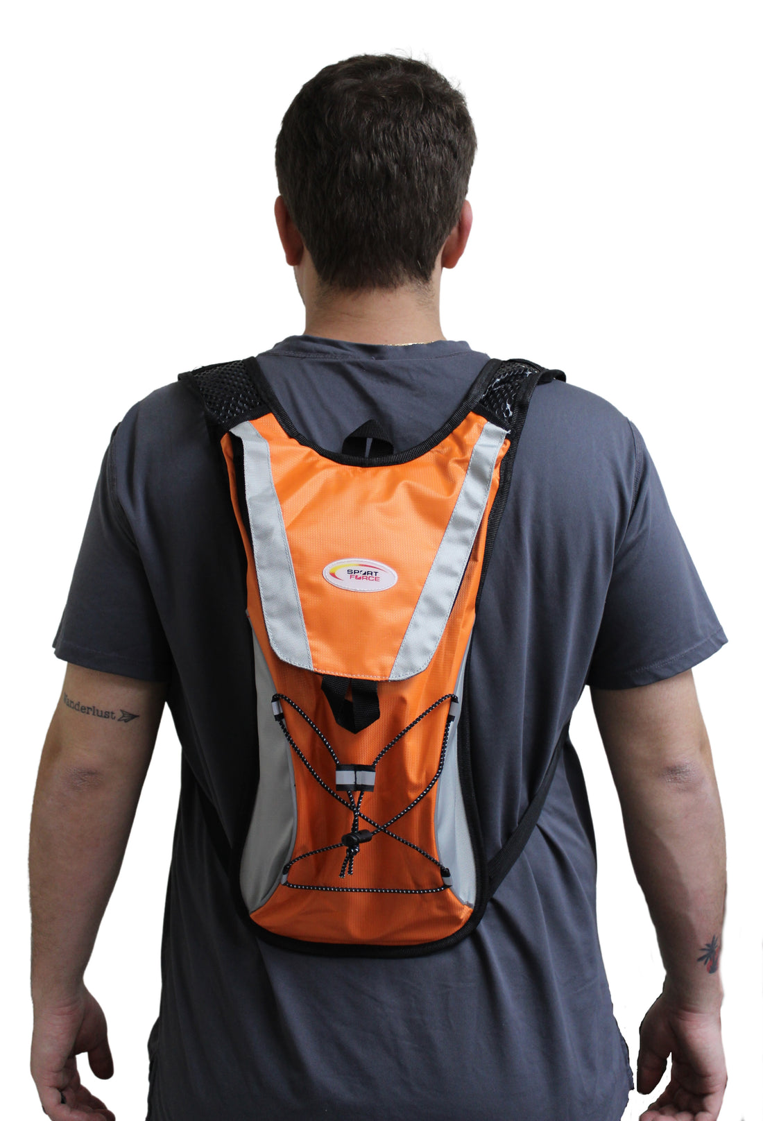 Sport Force Multi Function Hydration Backpack - Black, Red, Orange, Green or Blue