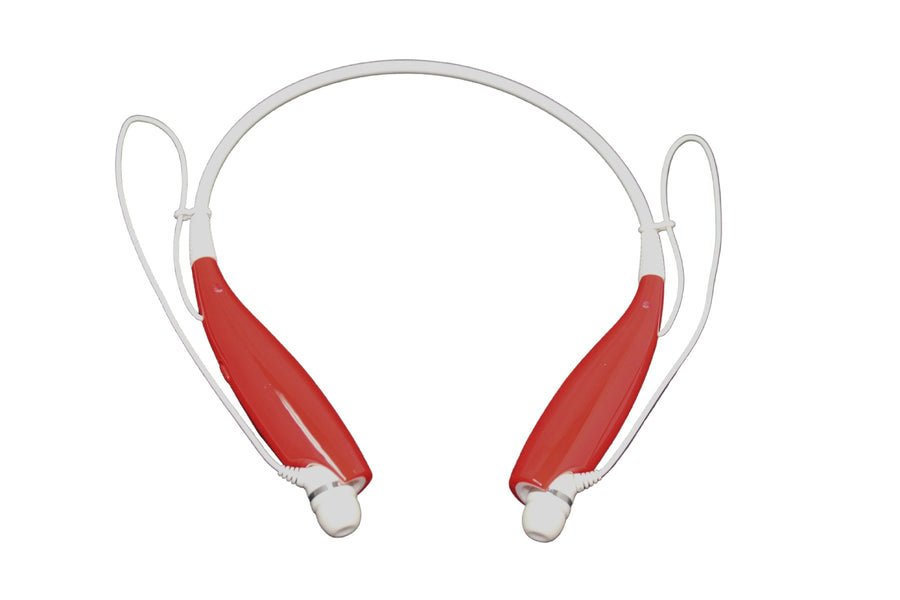 Bluetooth Behind the Neck Headset - Black, Pink, Blue, Orange or White