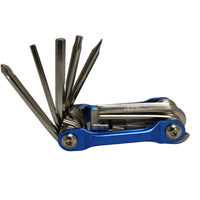 Portable Steel Multifunction Bicycle Tool Maintenance - 11 In 1