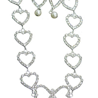 Swarovski Crystal Earring Necklace set TL3018