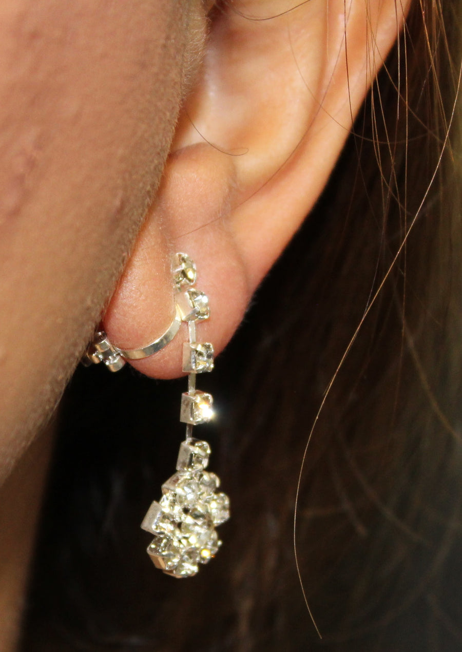 Swarovski Crystal Earring Necklace set TL3026 (Clip on)