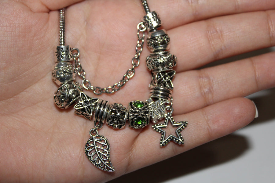 Source Force Pandora Style Charm Bracelet