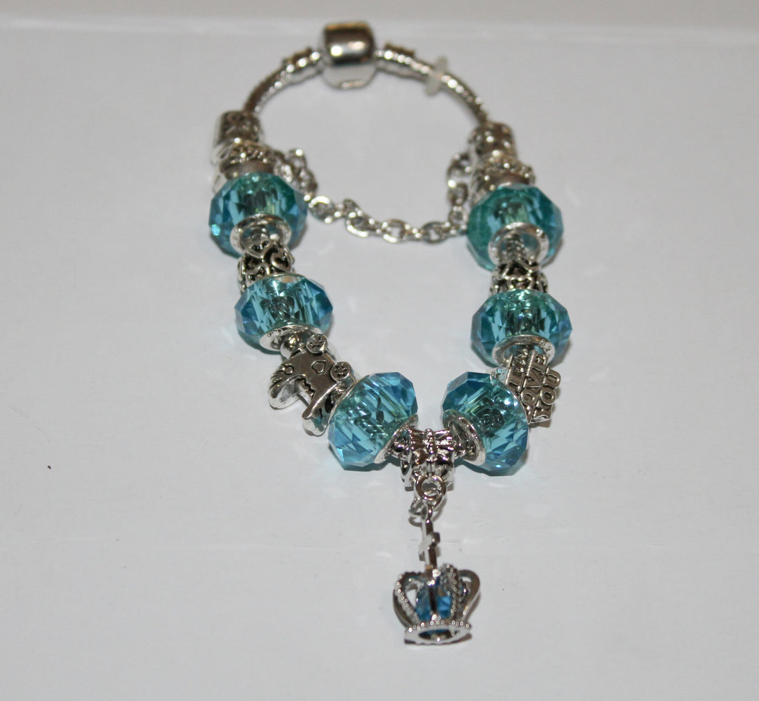 Source Force Pandora Style Charm Bracelet