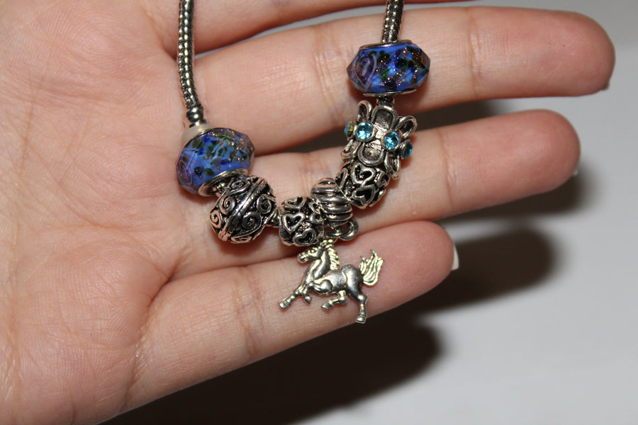 Source Force Pandora Style Charm Bracelet