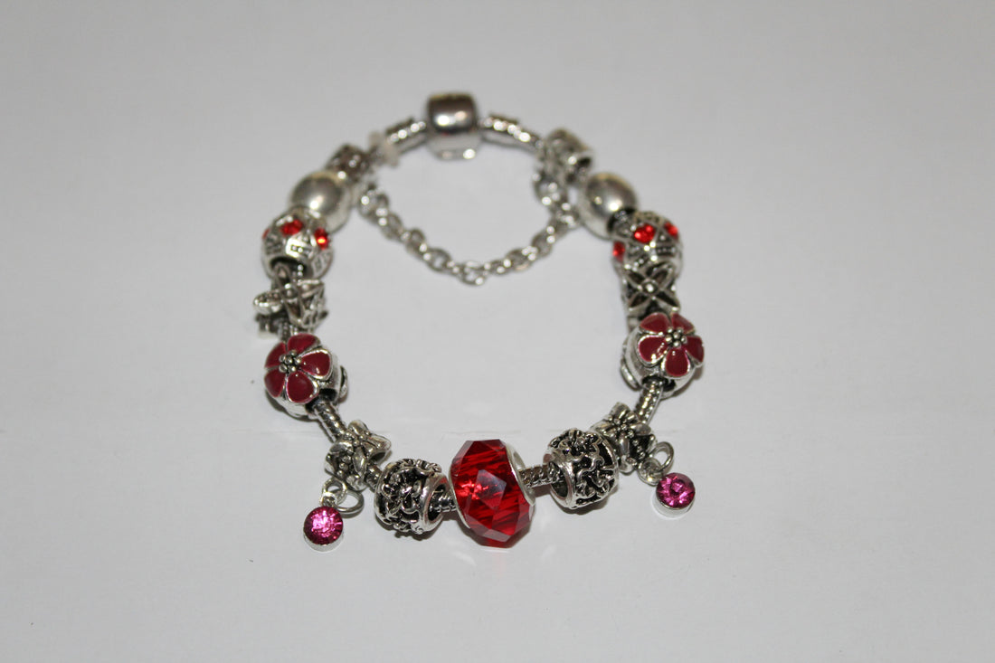 Source Force Pandora Style Charm Bracelet