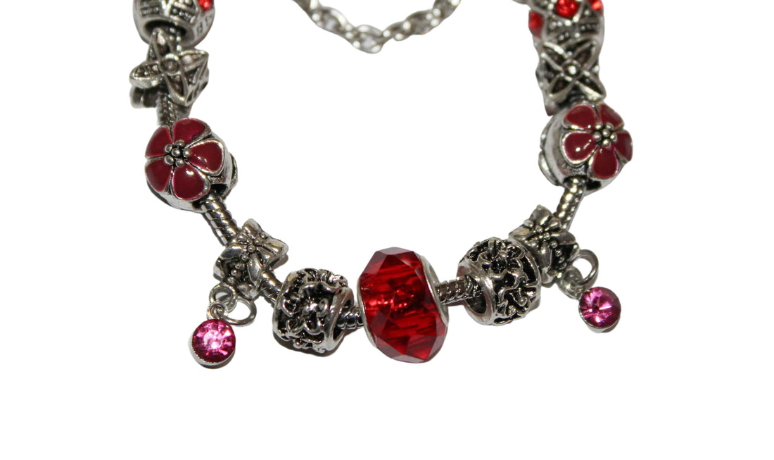 Source Force Pandora Style Charm Bracelet