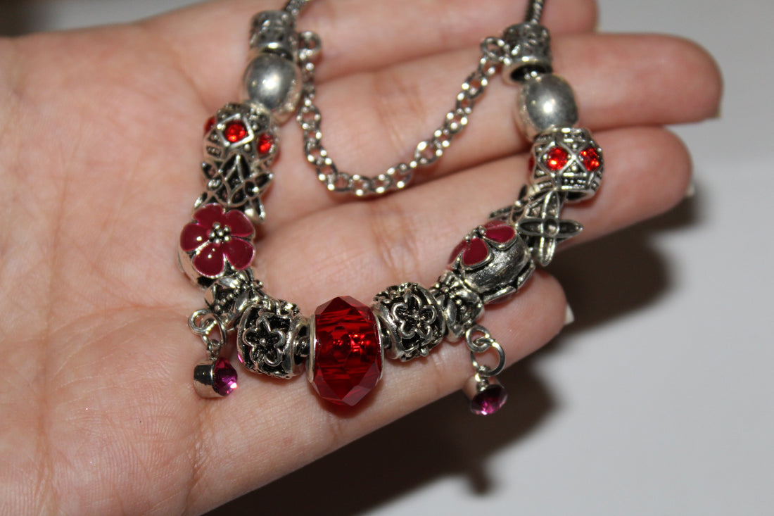 Source Force Pandora Style Charm Bracelet