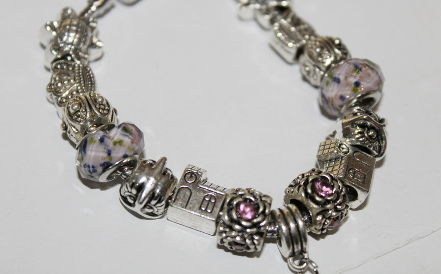 Source Force Pandora Style Charm Bracelet
