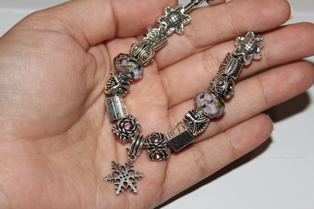 Source Force Pandora Style Charm Bracelet