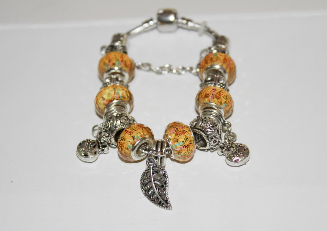 Source Force Pandora Style Charm Bracelet