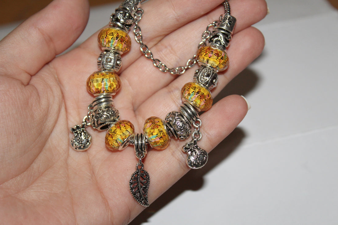 Source Force Pandora Style Charm Bracelet