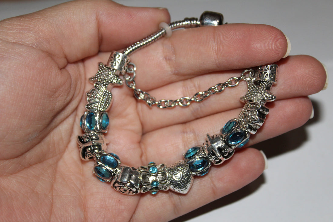 Source Force Pandora Style Charm Bracelet